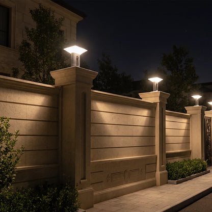 Gate Pillar Lights Modern Low-Profile Outdoor Light - view 3