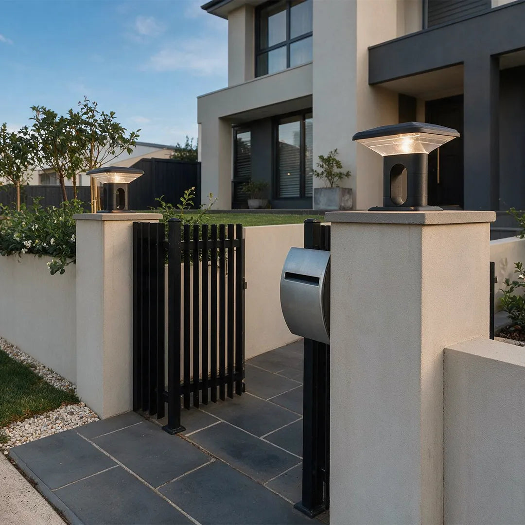 Gate Pillar Lights Modern Low-Profile Outdoor Light - view 6