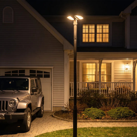 Driveway Lamp Post Lights Modern Outdoor Garden Street Light