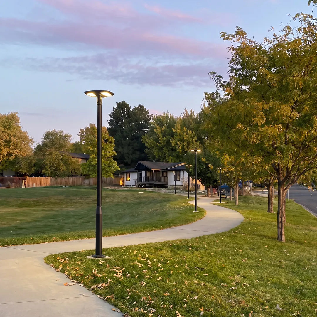 Driveway Lamp Post Lights Modern Outdoor Garden Street Light - view 5