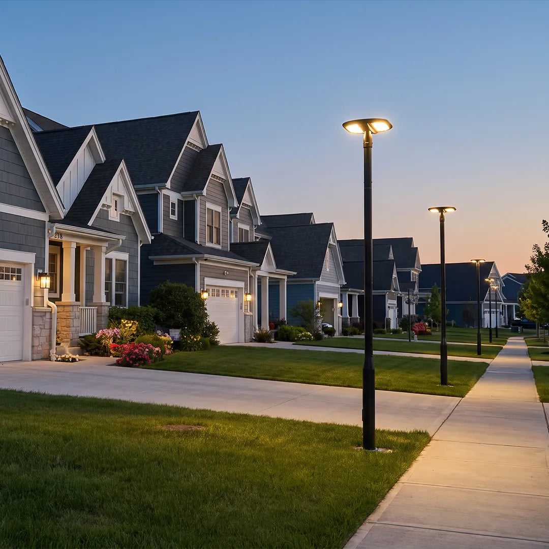 Driveway Lamp Post Lights Modern Outdoor Garden Street Light - view 6
