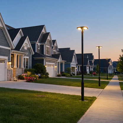 Driveway Lamp Post Lights Modern Outdoor Garden Street Light - view 6