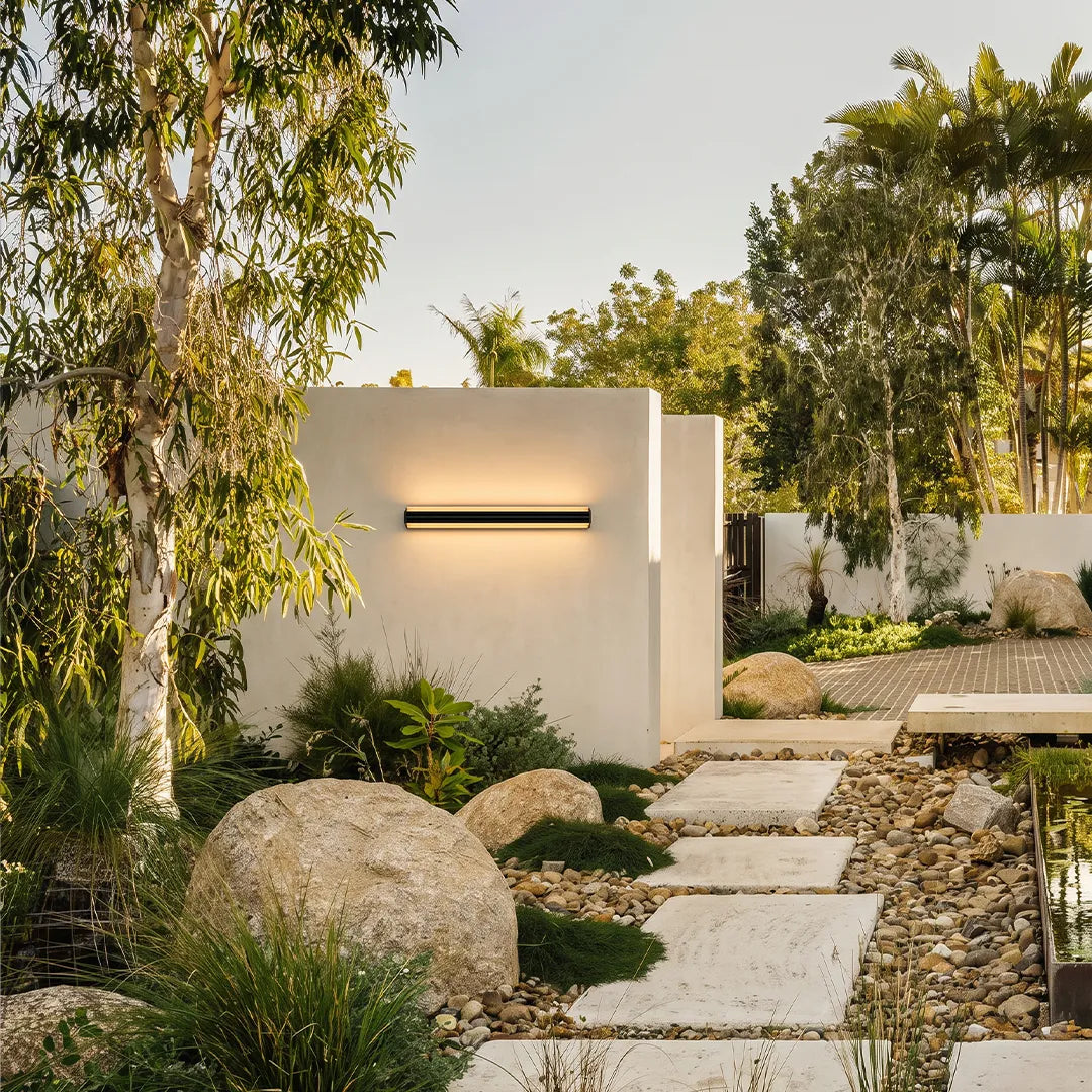 Modern Outdoor Sconce LED Architectural Slim Linear Light - view 6