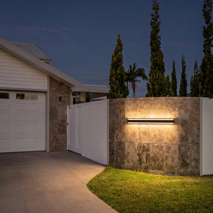 Modern Outdoor Sconce LED Architectural Slim Linear Light - view 3