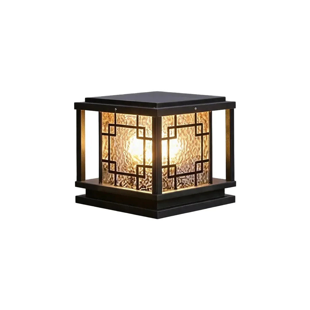 Square Pillar Lights Outdoor Waterproof Solar Gate Light - view 11