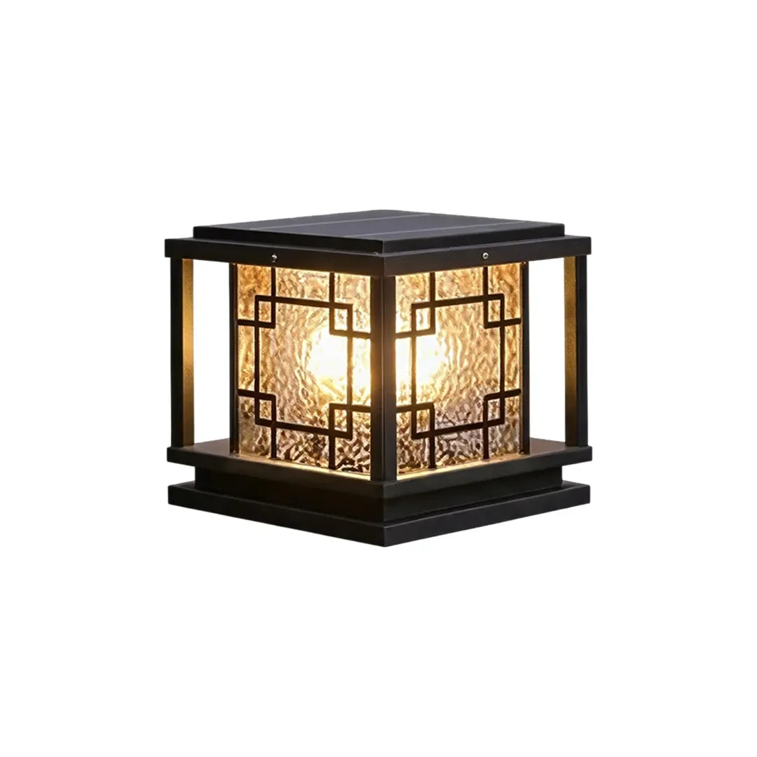 Square Pillar Lights Outdoor Waterproof Solar Gate Light - view 15