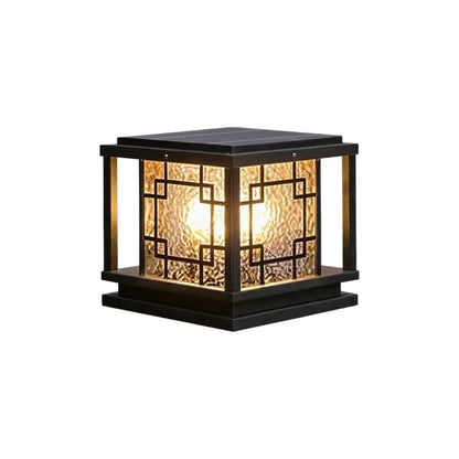 Square Pillar Lights Outdoor Waterproof Solar Gate Light - view 15