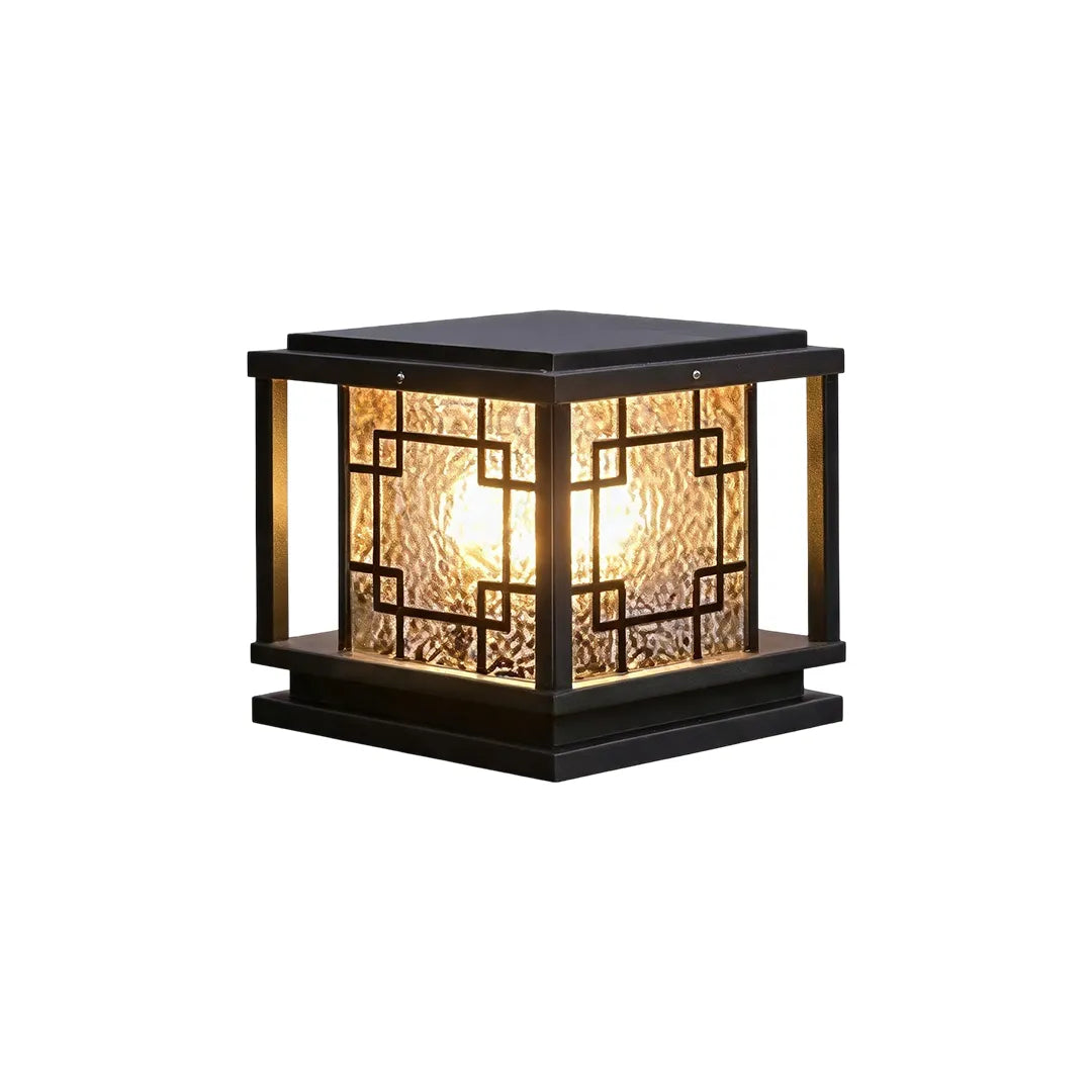 Square Pillar Lights Outdoor Waterproof Solar Gate Light - view 12