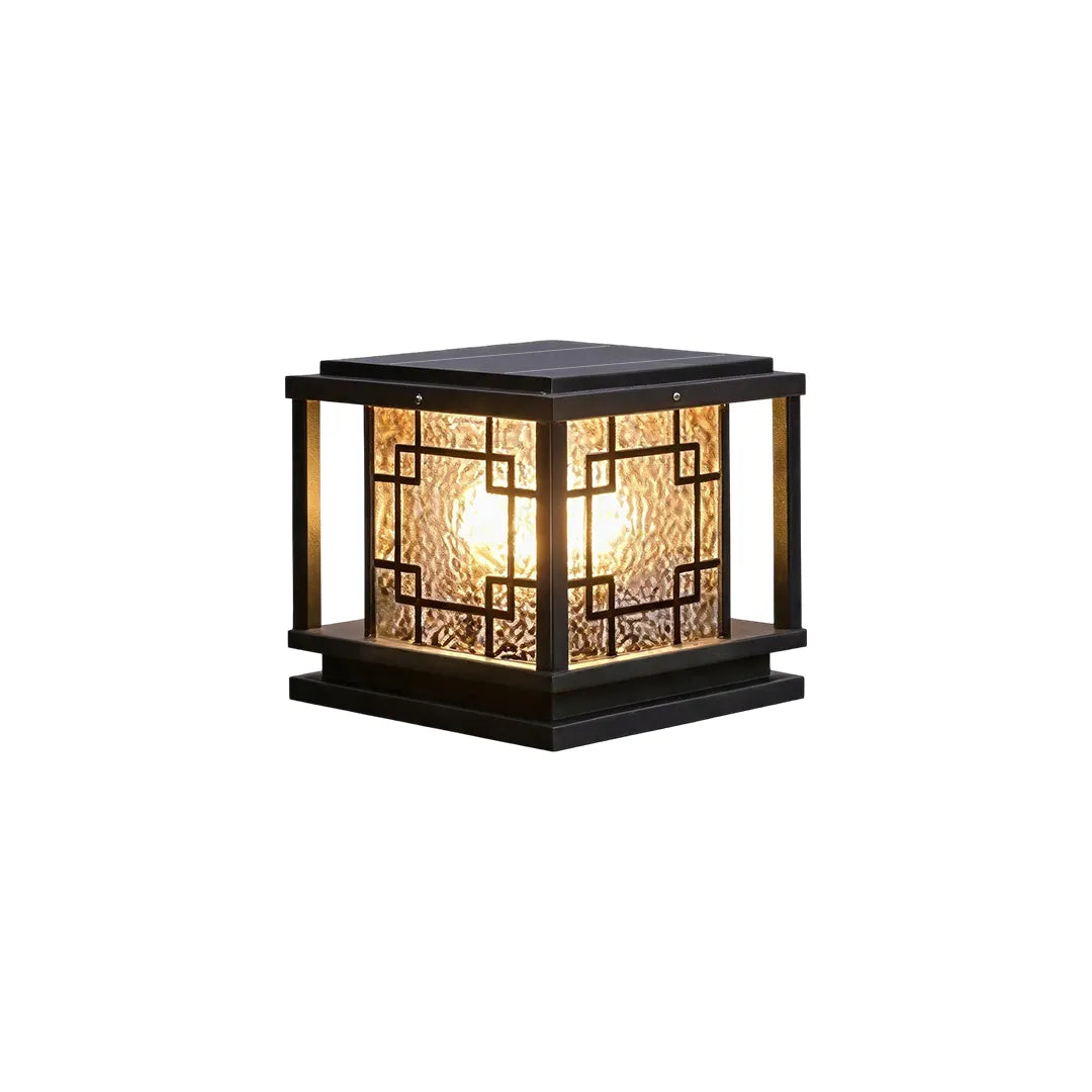Square Pillar Lights Outdoor Waterproof Solar Gate Light - view 13