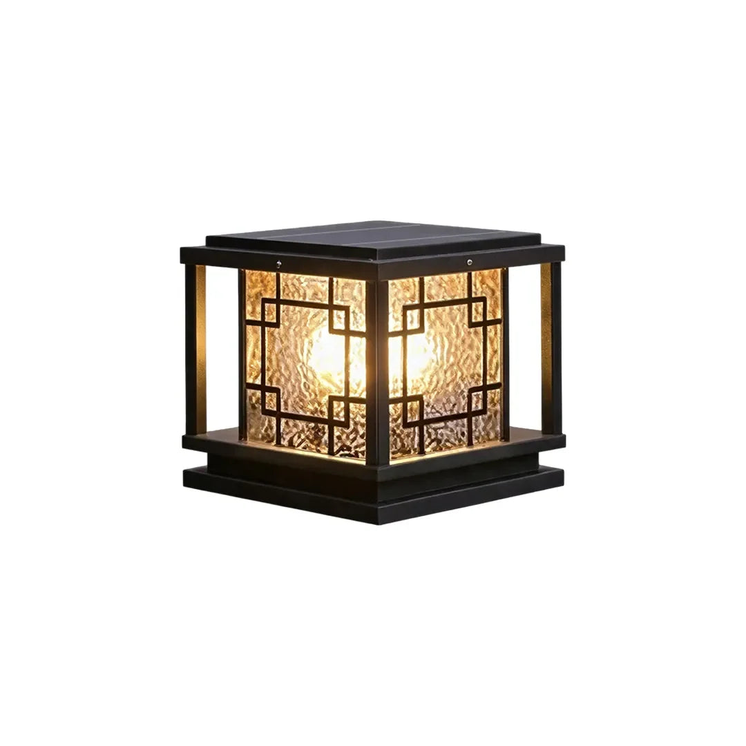 Square Pillar Lights Outdoor Waterproof Solar Gate Light - view 14