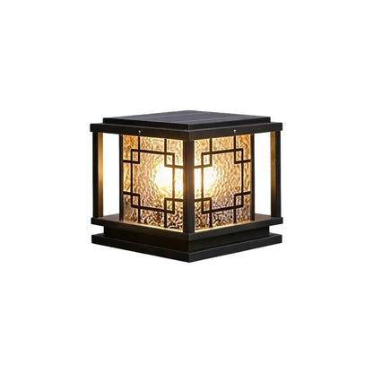 Square Pillar Lights Outdoor Waterproof Solar Gate Light - view 14