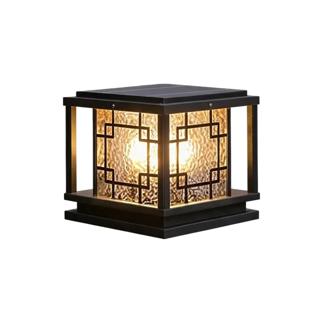 Square Pillar Lights Outdoor Waterproof Solar Gate Light - view 16