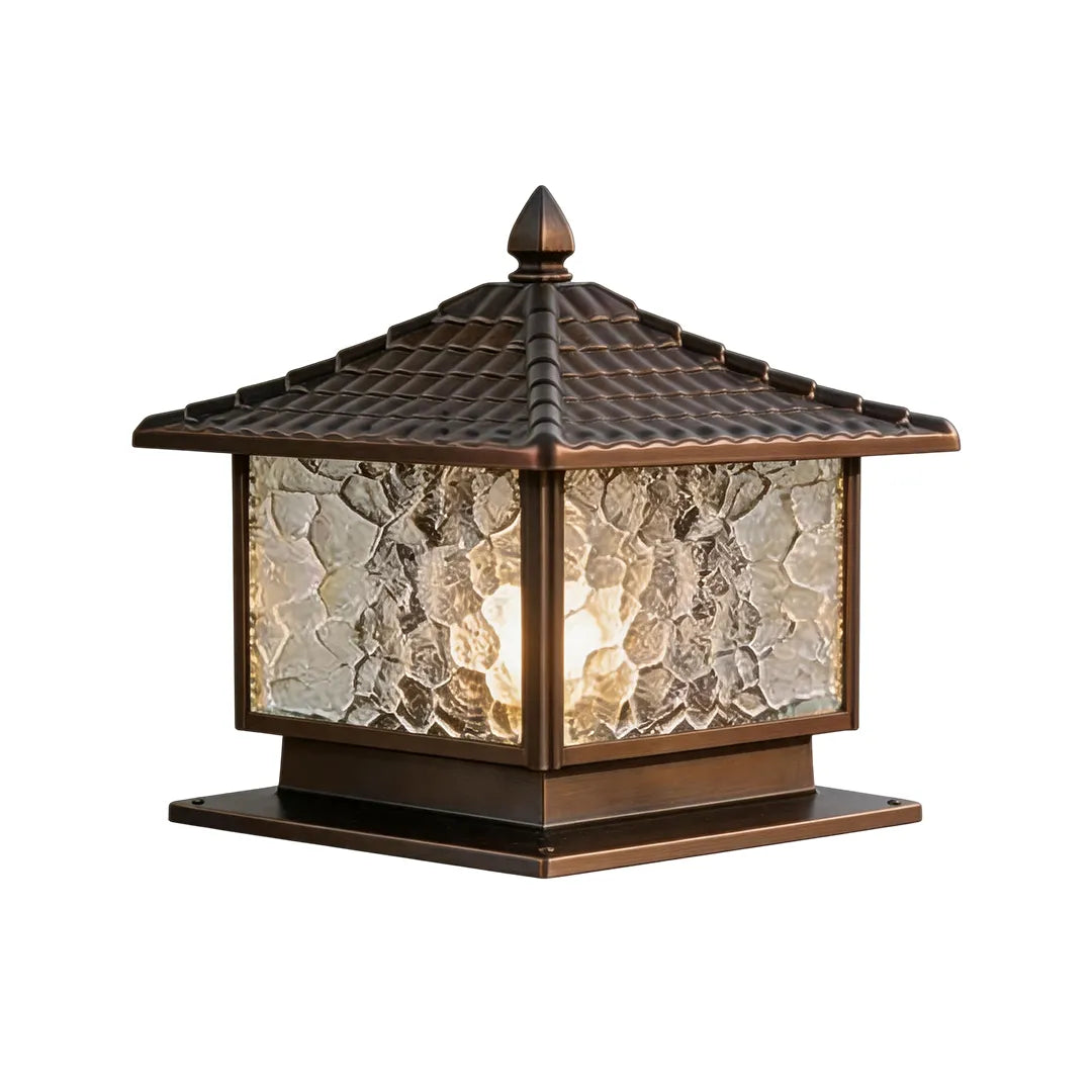 Landscape Pillar Lighting Vintage Roofline Outdoor Light - view 11