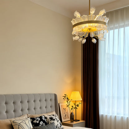 Blossom Chandelier Nordic Luxurious Adjustable Elegant Ceiling Light - view 4