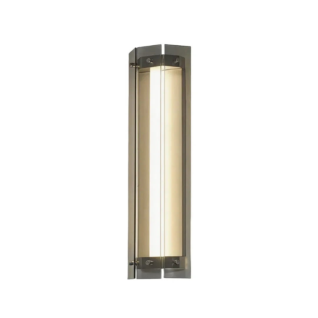 Silver Outdoor Wall Lights Modern Waterproof Glass LED Light - view 14
