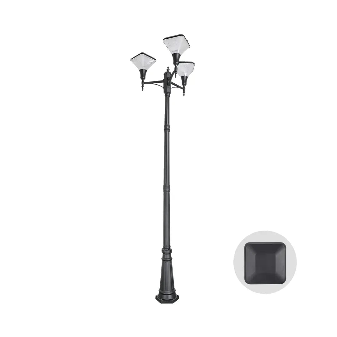 Landscape Light Post Modern Multi-head Outdoor Garden Lamp Post - view 14