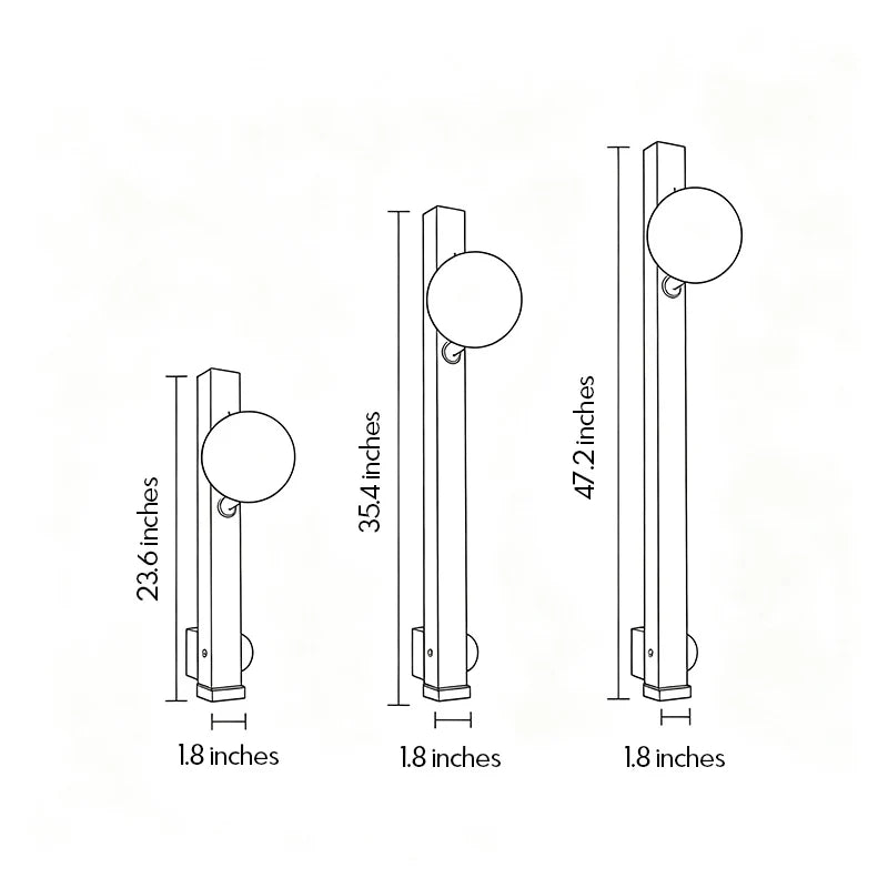 Up Down Lighting Wall Sconce Vintage Travertine Linear Light - view 13