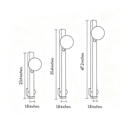 Up Down Lighting Wall Sconce Vintage Travertine Linear Light - view 13