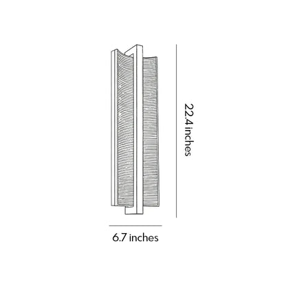 Brown Wall Sconces Modern Minimalist Entryways Resin Light - view 10