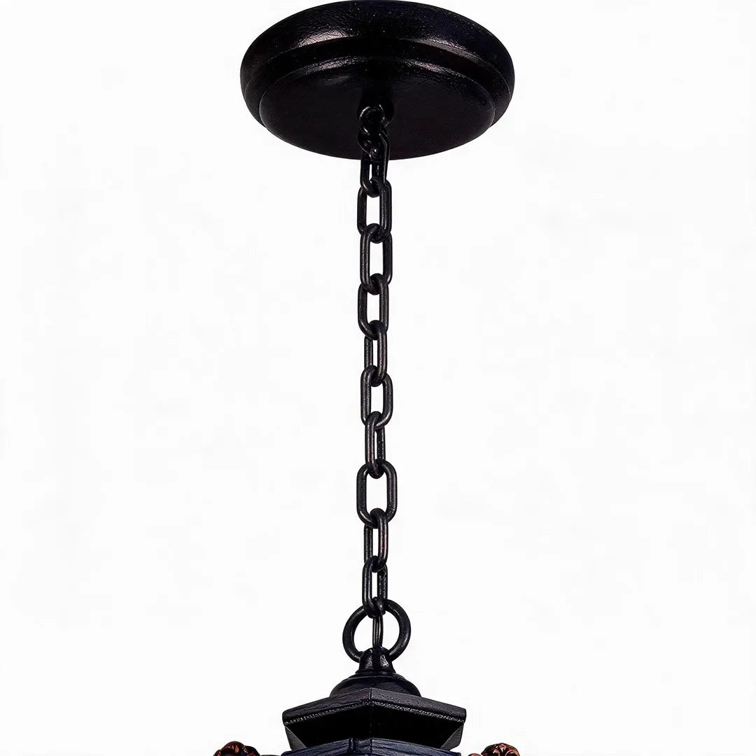 Hanging Outdoor Light Fixture Vintage Waterproof Pendant Light - view 7