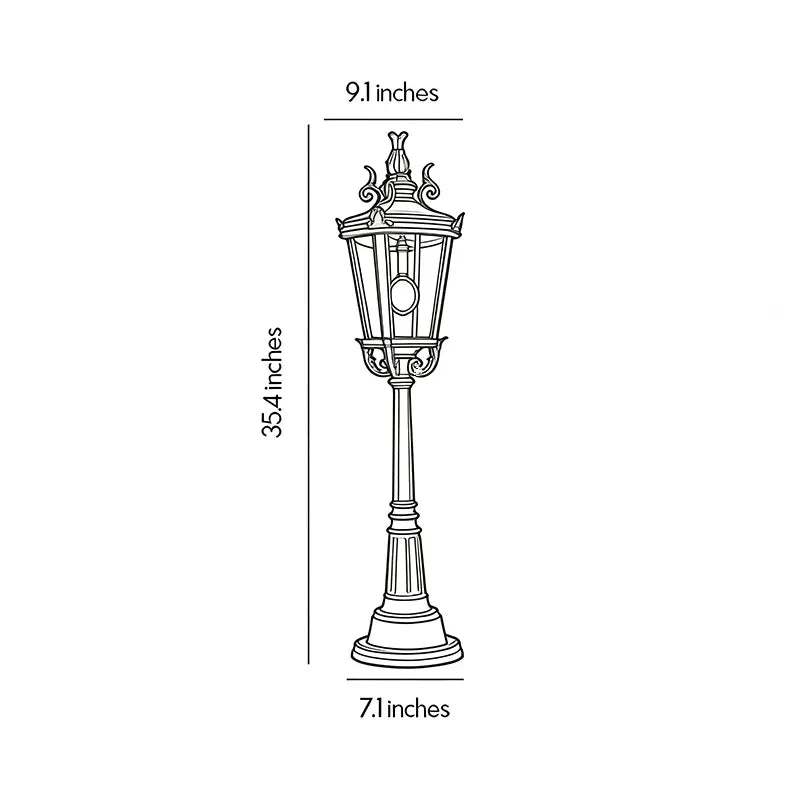 Lights for Garden Path European Vintage Outdoor Lawn Light - view 10