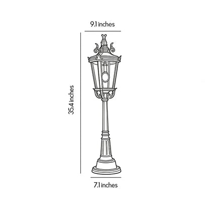 Lights for Garden Path European Vintage Outdoor Lawn Light - view 10