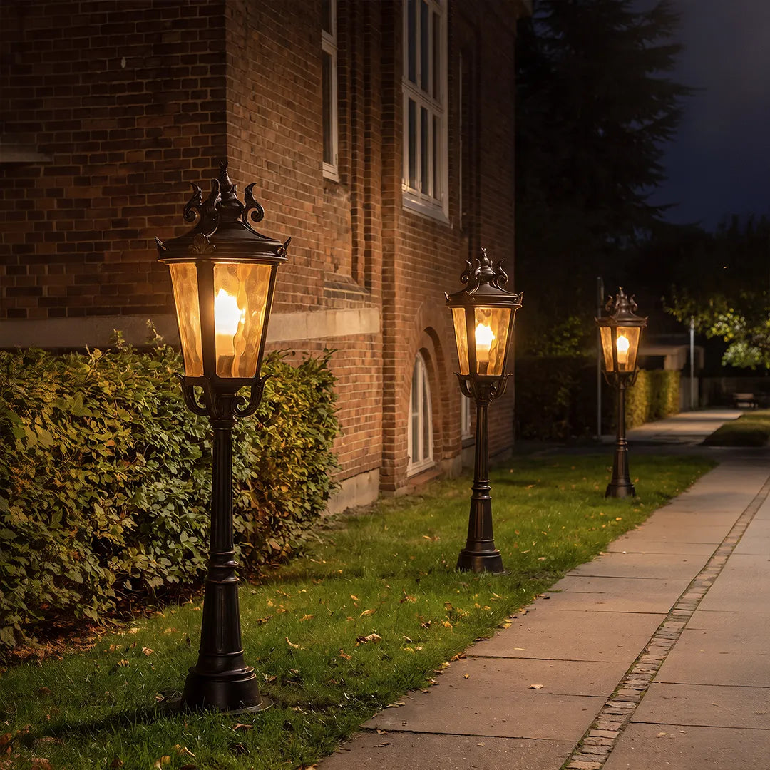 Lights for Garden Path European Vintage Outdoor Lawn Light