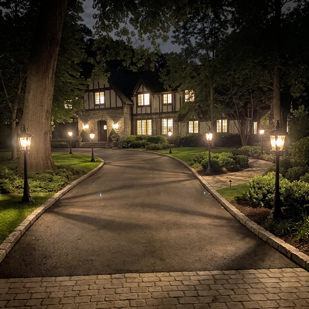 Lights for Garden Path European Vintage Outdoor Lawn Light - view 6