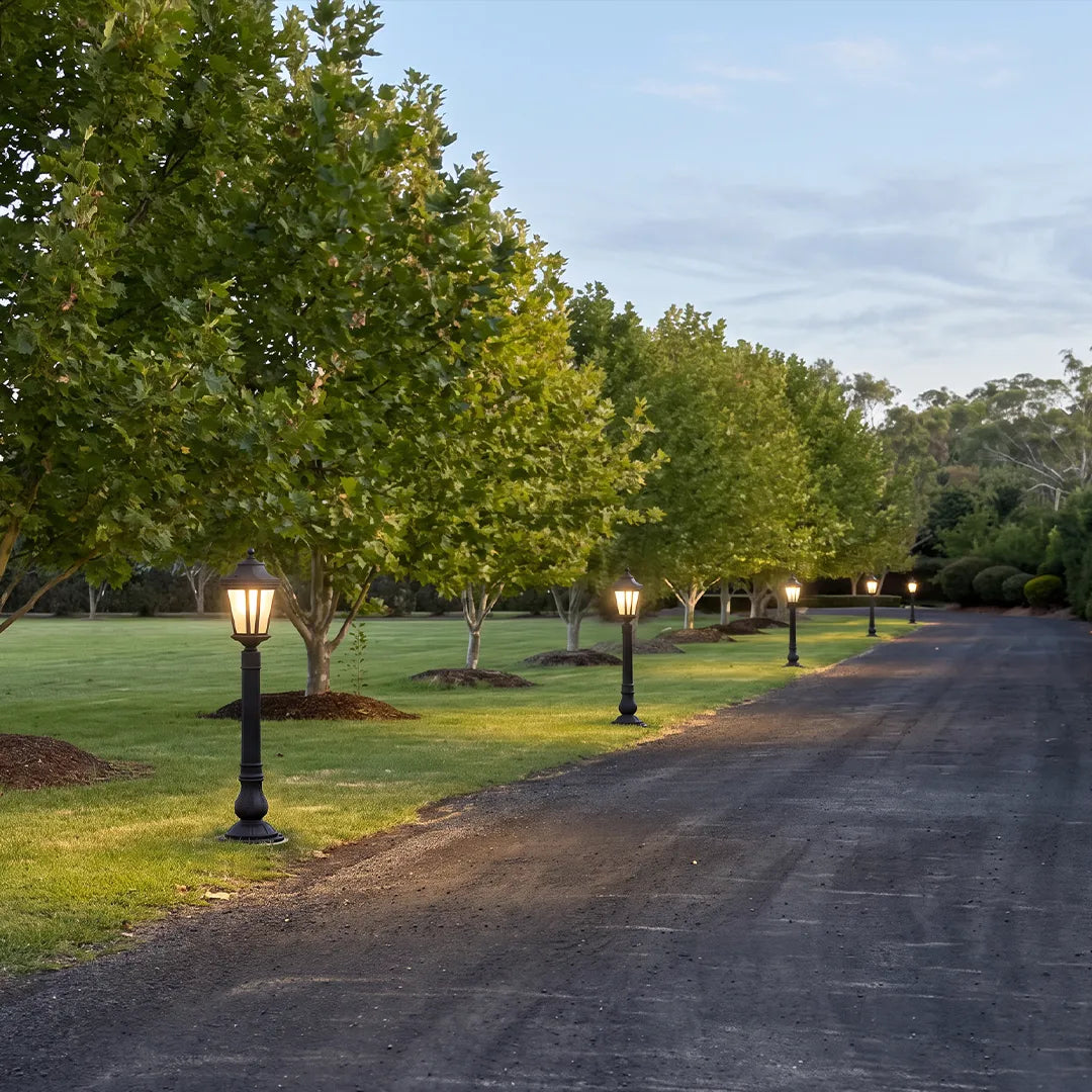Lantern Style Path Lights Minimalist European Outdoor Lawn Light - view 6