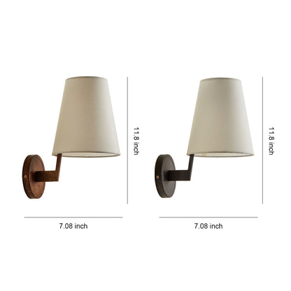 Vintage Wall Lights Modern Literary Metal Iron Lamp - view 7