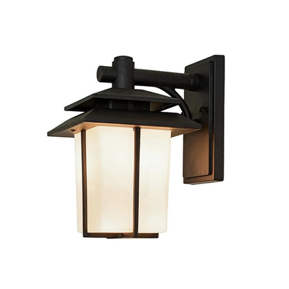 Modern Outdoor Lighting Sconces Minimalist Glass Lantern - view 12