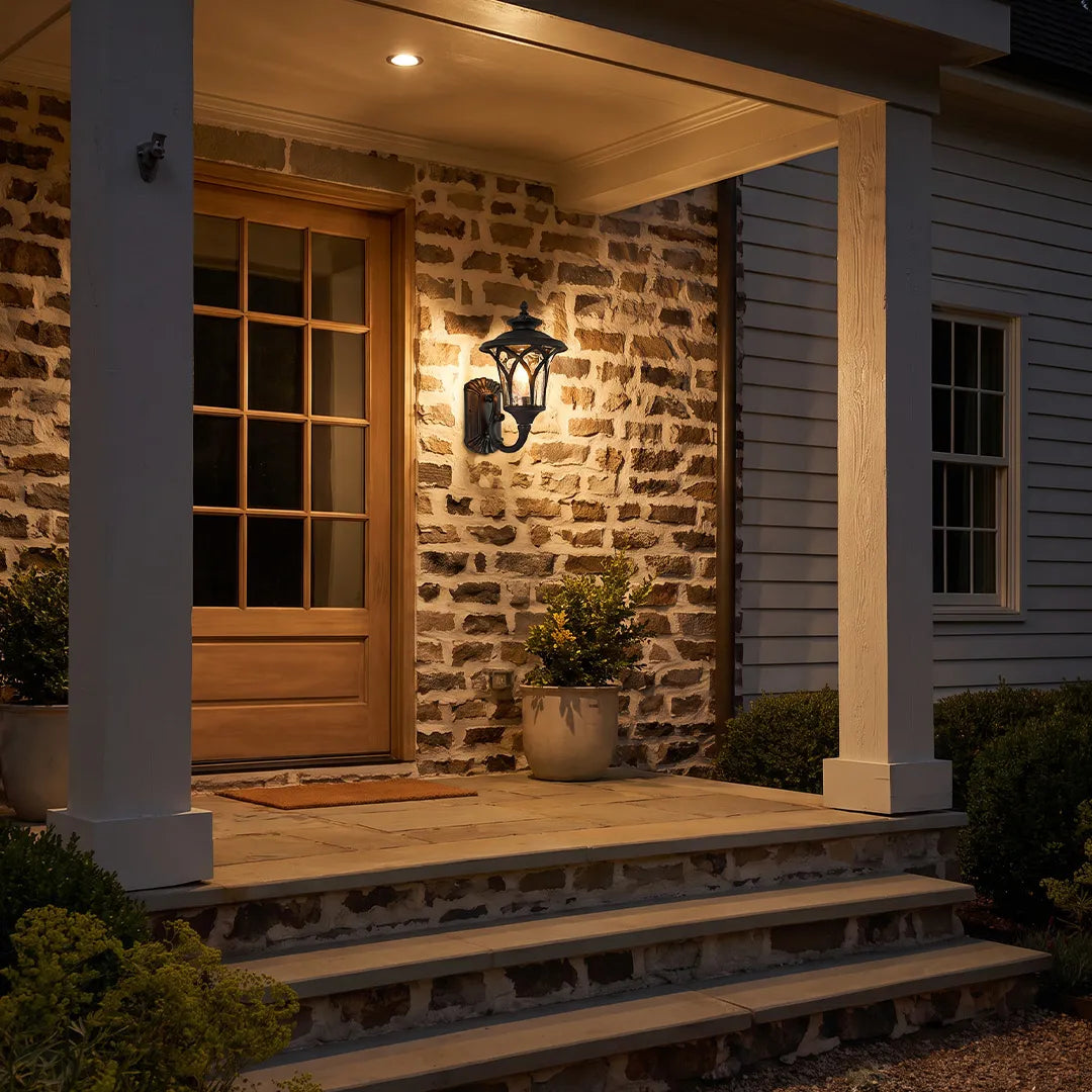 Vintage Wall Sconce Light Fixtures American Outdoor Glass Light - view 2