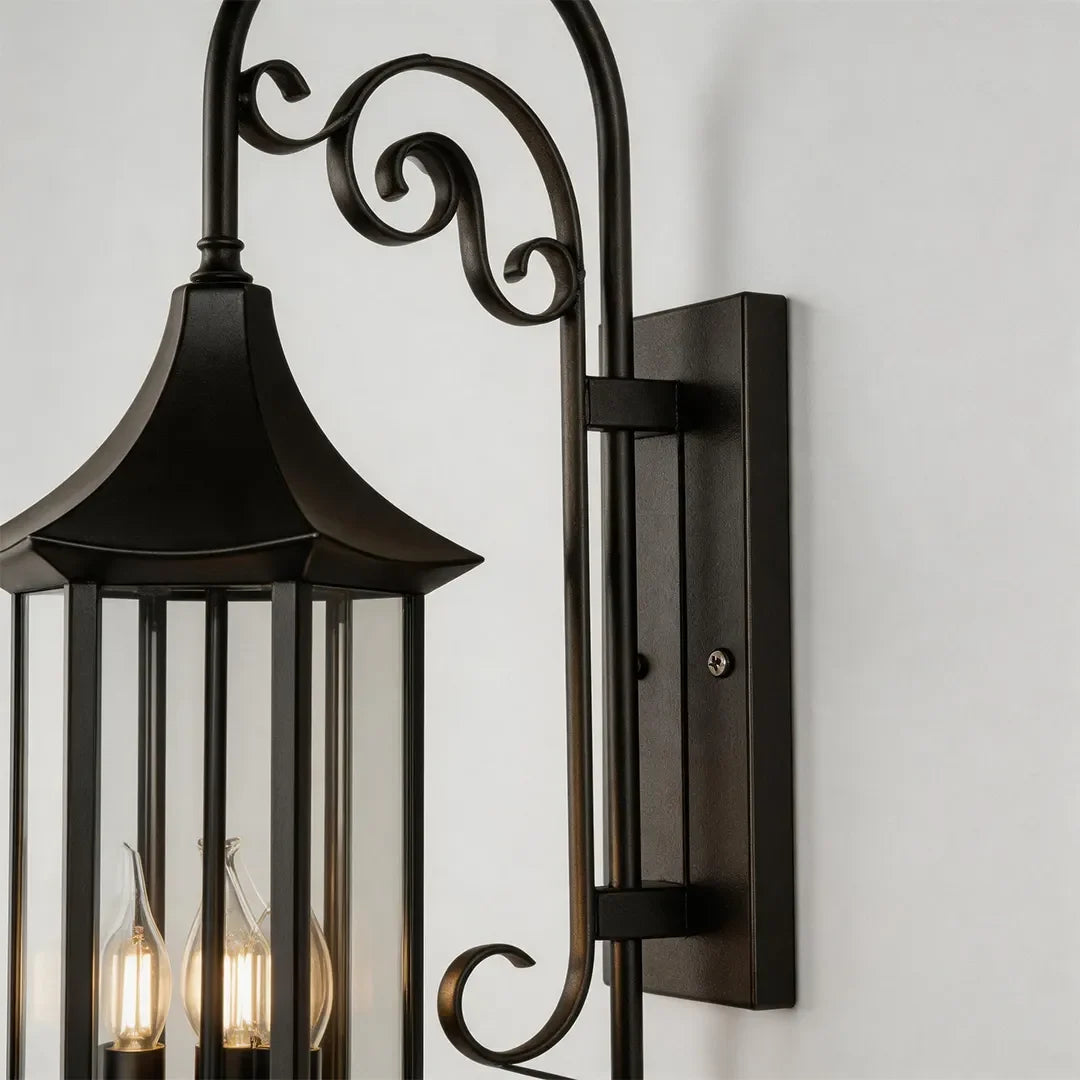 2 PCS Wall Lanterns Outdoor Lighting European Vintage Light - view 7
