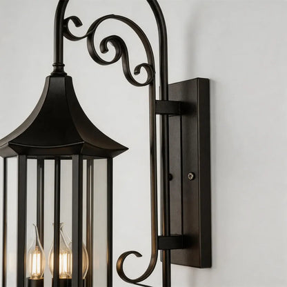 2 PCS Wall Lanterns Outdoor Lighting European Vintage Light - view 7