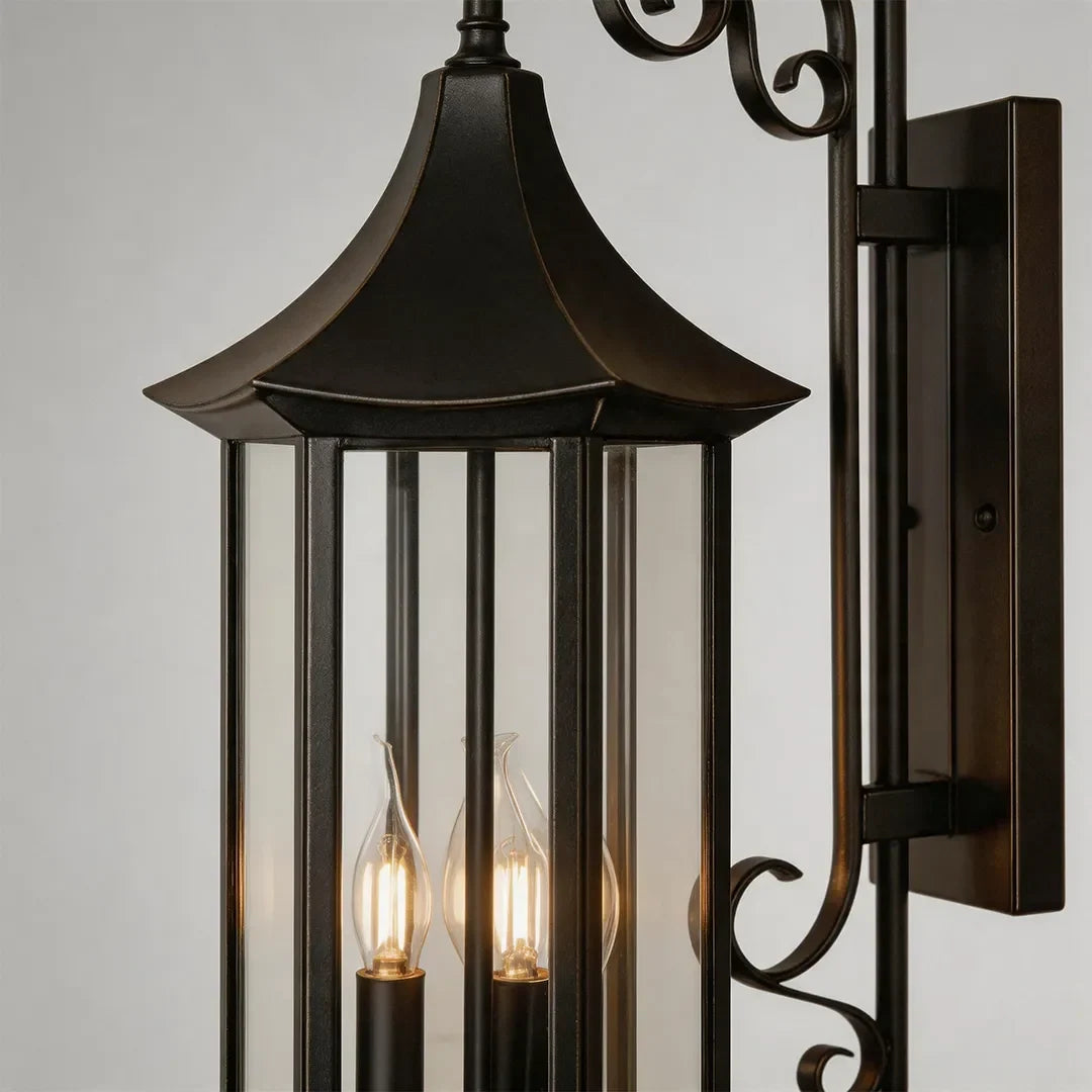 2 PCS Wall Lanterns Outdoor Lighting European Vintage Light - view 8