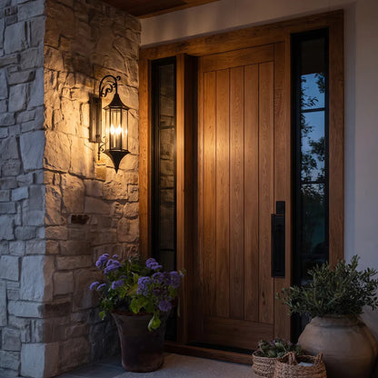 2 PCS Wall Lanterns Outdoor Lighting European Vintage Light - view 3