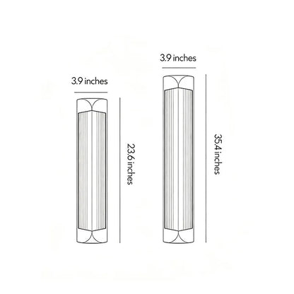 Wall Sconce Outdoor Modern Waterproof Roman Column Light - view 15