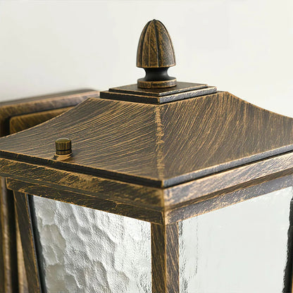 Wall Vintage Lights Outdoor Glass Wall Lantern Lamp - view 8