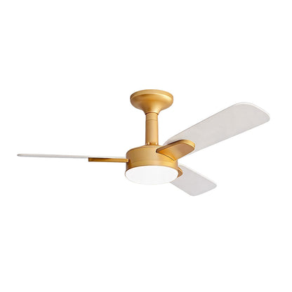 Copper Ceiling Fan with Light Modern Variable Speed LED Lamp - view 10